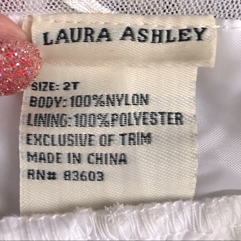 LAURA ASHLEY “Size 2T” Dress - Picture 3 of 3